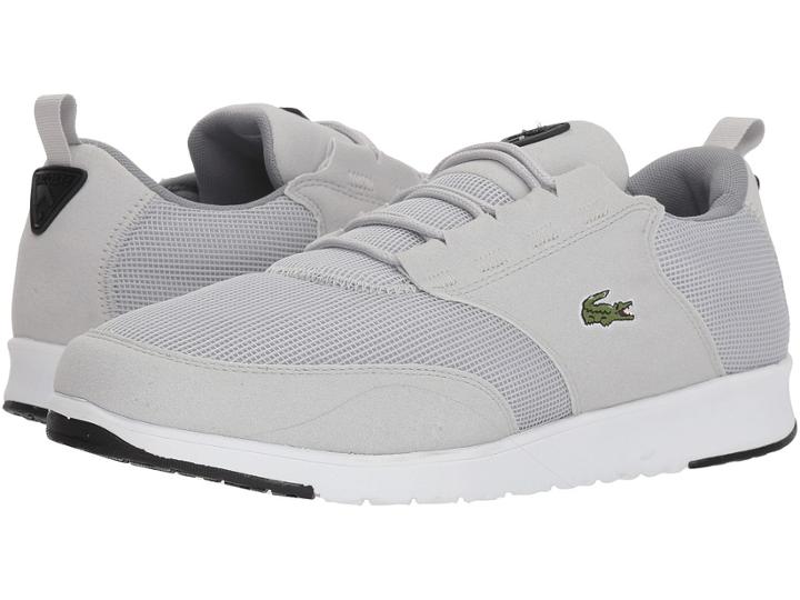 Lacoste Caycen 318 1 P (light Grey/white) Men's Shoes