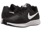 Nike Kids Downshifter 7 (big Kid) (black/metallic Silver/anthracite) Boys Shoes