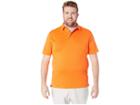 Under Armour Golf Big Tall Tech Polo (team Orange/graphite/graphite) Men's Clothing