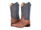 Roper Pierce (tan Leather Vamp/blue) Cowboy Boots
