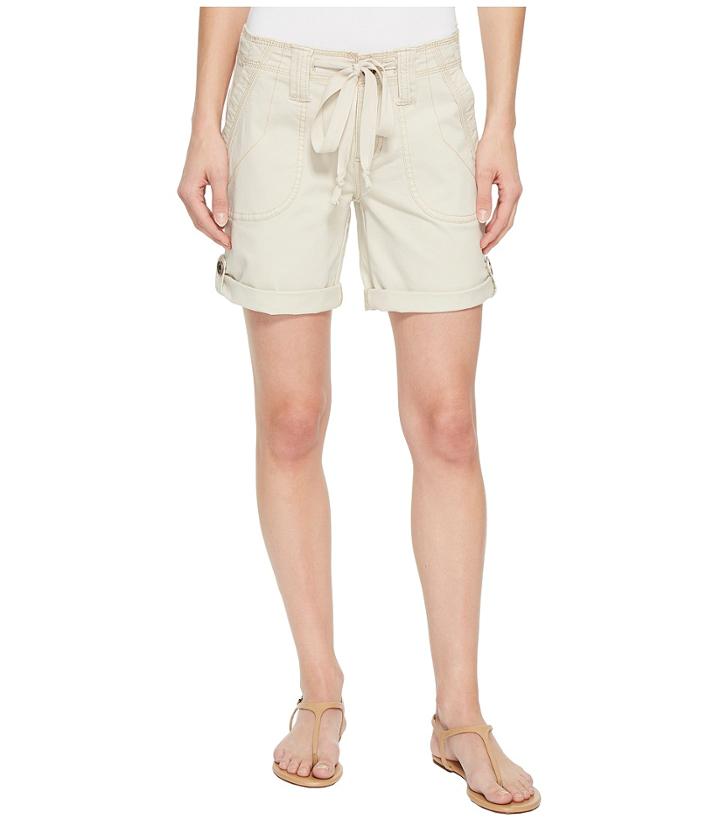 Jag Jeans Adeline Twill Shorts (stone) Women's Shorts