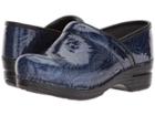 Dansko Pro Xp (navy Tooled Patent) Women's Clog Shoes