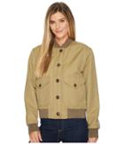 Filson Libby Bomber Jacket (field Green) Women's Coat