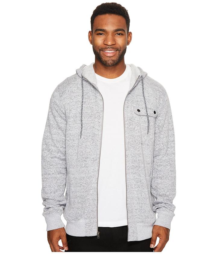 O'neill Imperial Zip Hoodie (grey) Men's Clothing