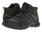 Adidas Outdoor Terrex Swift R2 Mid Gtx(r) (night Carbon/black/base Green) Men's Climbing Shoes