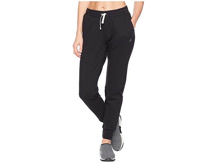 Reebok Elements Fl C Pants (black) Women's Casual Pants