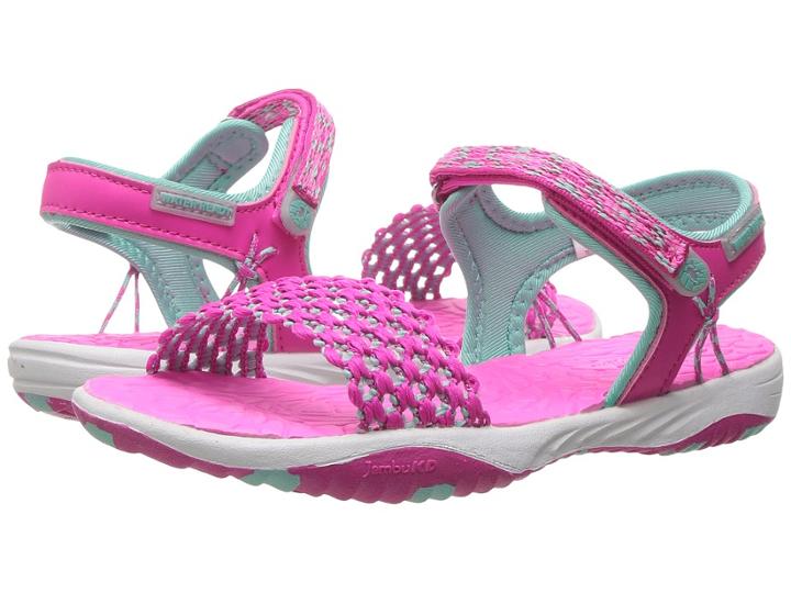 Jambu Kids Mohala (toddler/little Kid/big Kid) (pink/turquoise) Girls Shoes