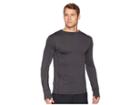 Brooks Notch Thermal Long Sleeve Shirt (heather Black/asphalt) Men's Long Sleeve Pullover