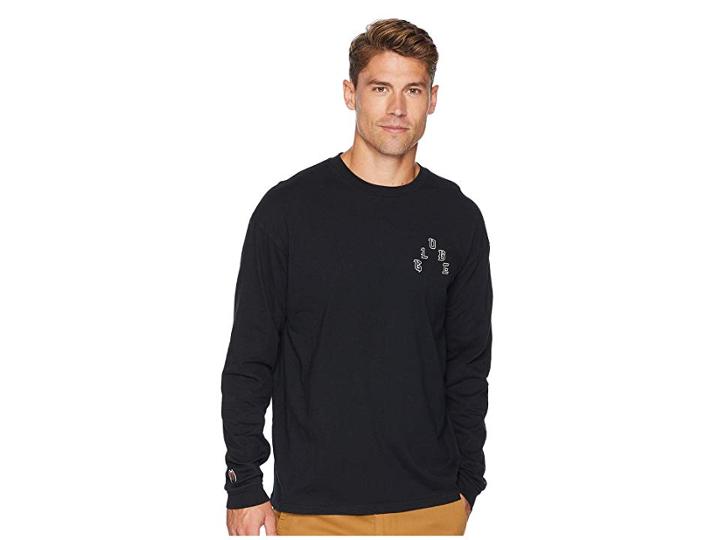 Globe Prophet Long Sleeve Tee (black) Men's T Shirt