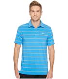 Under Armour Golf Ua Playoff Polo (mako Blue/mako Blue/overcast Gray 2) Men's Short Sleeve Knit