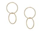 Guess Linked Rings Drop Earrings (gold) Earring