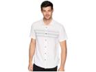 O'neill Lariat Short Sleeve Woven Top (white) Men's Clothing