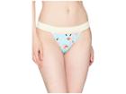 The Bikini Lab Ready To Flamingo Banded Hipster Bottom (multicolored) Women's Swimwear