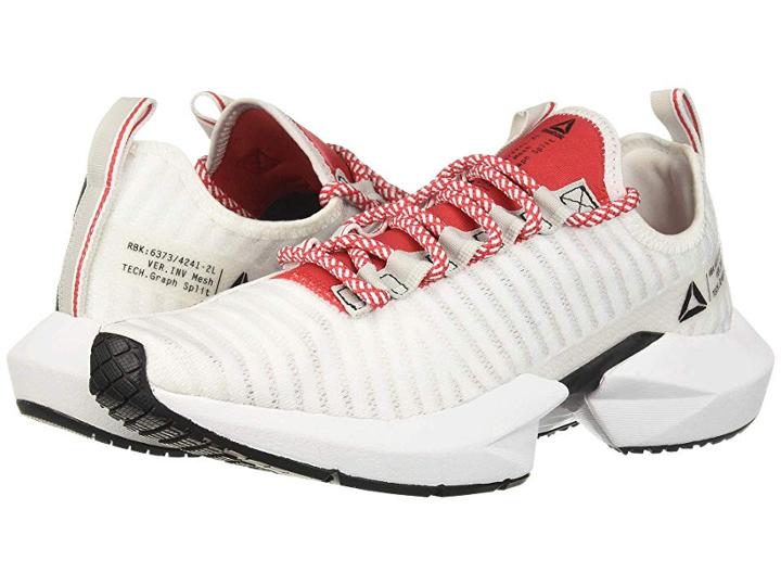 Reebok Sole Fury Se (white/black/skull Grey/primal Red) Men's Shoes