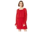 Bebe Poet Woven Dress (chili Pepper) Women's Dress