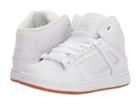 Dc Kids Pure High-top (little Kid/big Kid) (white/white/gum) Boys Shoes