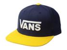 Vans Drop V Ii Snapback (dress Blues/old Gold) Caps