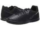 Nike Kids Legendx 7 Club Ic Soccer (toddler/little Kid/big Kid) (black/black/light Crimson) Kids Shoes