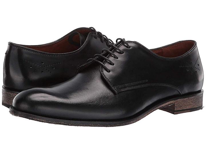 Massimo Matteo 5-eye Oxford 19 (black) Men's Shoes