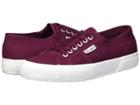 Superga 2750 Cotu Classic Sneaker (bordeaux/white) Lace Up Casual Shoes