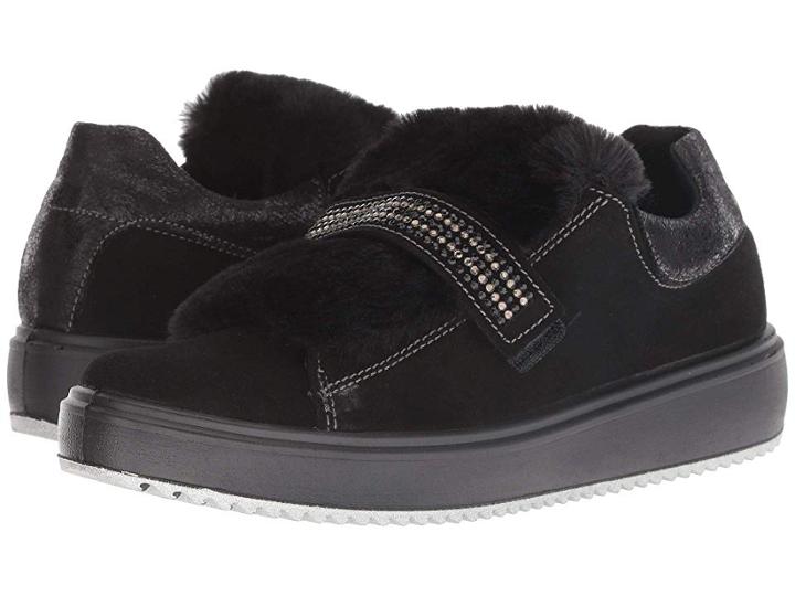 Primigi Kids Pae 23817 (big Kid) (black/black) Girl's Shoes