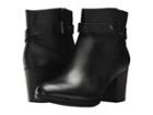 Clarks Enfield Sari (black Leather) Women's  Boots