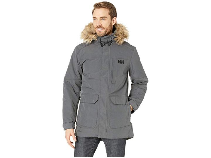 Helly Hansen Dubliner Parka (black Melange) Men's Coat
