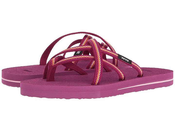 Teva Kids Olowahu (big Kid) (lindi Boysenberry) Girls Shoes