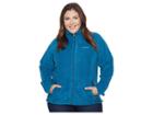 Columbia Plus Size Benton Springstm Full Zip (phoenix Blue) Women's Coat