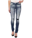 Mavi Jeans Alexa In Mid Patched Vintage (mid Patched Vintage) Women's Jeans