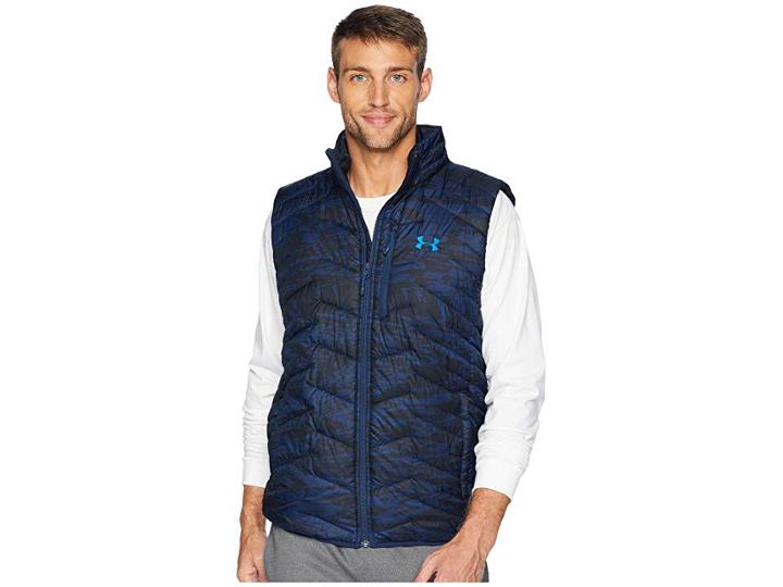 Under Armour Ua Coldgear Reactor Vest (academy/cruise Blue) Men's Clothing