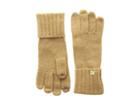 Lauren Ralph Lauren Lauren Knit Touch Gloves (camel) Extreme Cold Weather Gloves