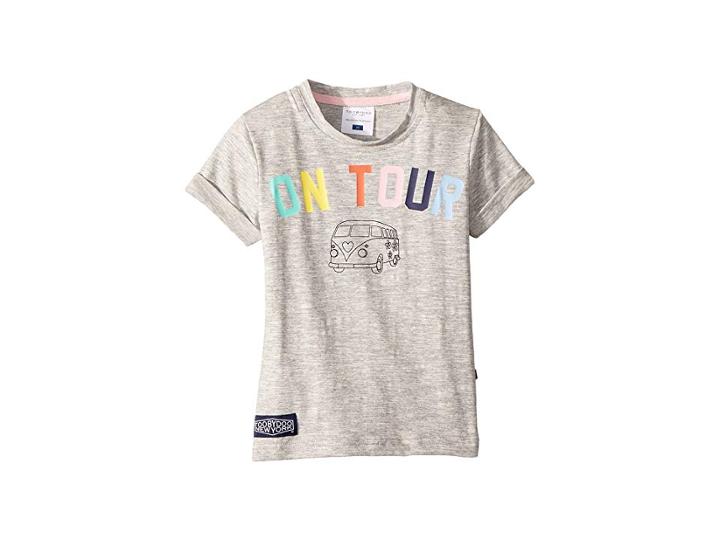Toobydoo On Tour! Tee (toddler/little Kids/big Kids) (grey) Girl's T Shirt