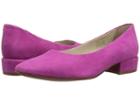 Kenneth Cole New York Bayou (hot Pink Suede) Women's 1-2 Inch Heel Shoes
