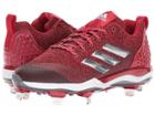 Adidas Poweralley 5 (power Red/silver Metallic/footwear White) Women's Cleated Shoes