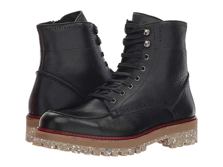 Donald J Pliner Larz (black Burnished Calf) Men's Shoes
