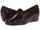 Aerosoles Tempting (dark Brown Croco) Women's Wedge Shoes