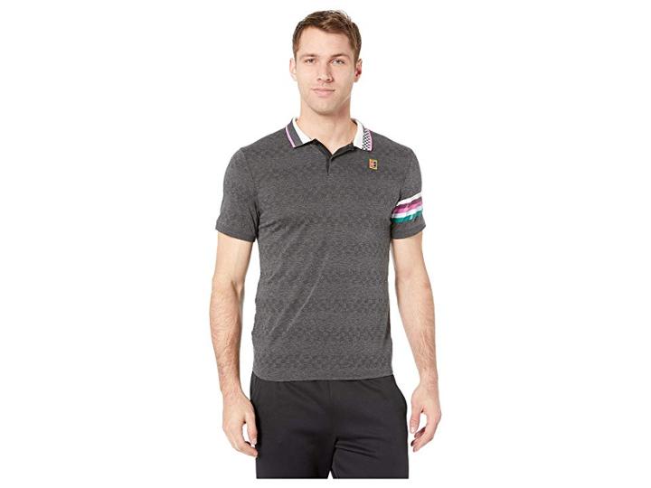 Nike Nikecourt Advantage Polo Mb Nt (black) Men's Clothing