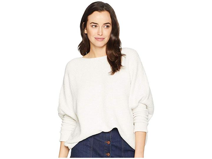 American Rose Anne Dolman Sleeve Sweater (off-white) Women's Sweater