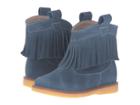 Elephantito Bootie W/ Fringes (toddler/little Kid/big Kid) (suede Teal) Girls Shoes