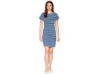 Joules Riviera Short Sleeve Jersey Dress (saltwash) Women's Dress