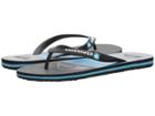 Quiksilver Molokai Highline Slab (black/blue/grey) Men's Sandals