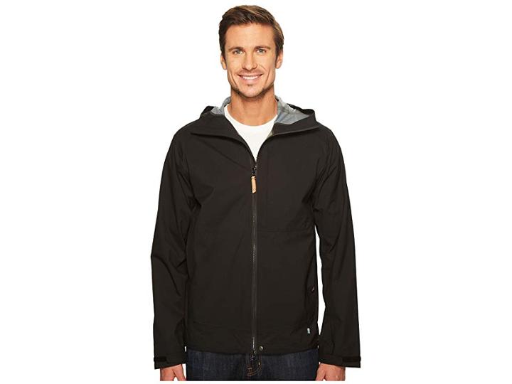 Fjallraven Abisko Eco-shell Jacket (black) Men's Coat