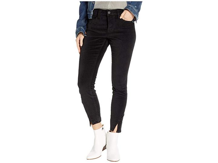 Nydj Petite Petite Ami Skinny W/ Twisted Side Seam Slits In Black (black) Women's Jeans