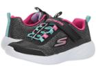 Skechers Kids Go Run 600 (little Kid/big Kid) (black/multi) Girl's Shoes