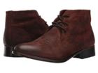 Frye Carly Chukka (brown Oiled Suede) Women's Dress Pull-on Boots