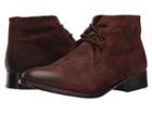 Frye Carly Chukka (brown Oiled Suede) Women's Dress Pull-on Boots