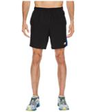 New Balance Accelerate 7 Short W/ Brief (black/team Royal) Men's Shorts