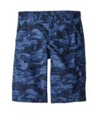 Columbia Kids Silver Ridge Printed Shorts (little Kids/big Kids) (night Tide Camo) Boy's Shorts