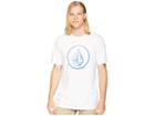 Volcom Classic Stone Short Sleeve Tee (white) Men's T Shirt